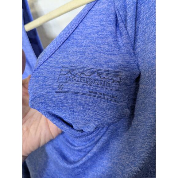 Patagonia Sleeveless Tank Dress Midi Length Heathered Blue Womens Size Small - Picture 3 of 9